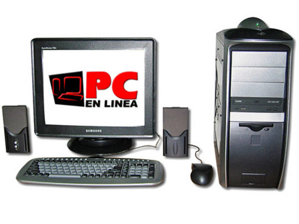 Computadora PC en Línea 2200 con Floppy,
Procesador AMD Athlon XP 2200+,
128Mb en RAM, D.D. 60GB, CD-RW 52x32X52,
Monitor 17pds SVGA, Modem56k, Red 10/100,
Video 3D, Bocinas, Teclado y Mouse.