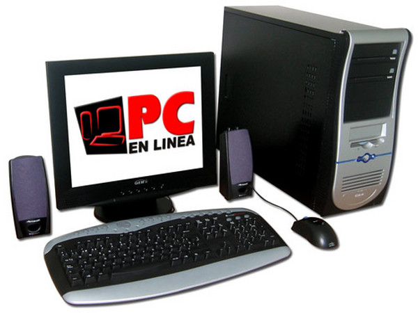 Computadora PC en Línea Pentium IV LCD Color Negra,
Procesador Intel Pentium IV a 2.6 Ghz,
512Mb en RAM, D.D. 80GB, Quemador de DVDs,
Monitor LCD 15pds, Modem56k, Red 10/100,
Video 3D, Bocinas, Teclado y Mouse.