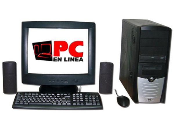 Computadora PC en Línea, AMD 64 2800+, Color Negra, 
Disco Duro de 80GB 7200RPM, Memoria DDR 256MB,
CD-RW 48x12x48, Audio AC'97 Integrado,
Fax/Modem 56k, Red 10/100, Video 3D,
Monitor 17pds SVGA, Bocinas, Teclado y Mouse.