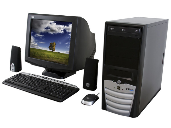 Computadora PC en Línea Celeron 430,
Procesador Intel Celeron 430 a 1.8GHz,
Memoria 1GB DDR2, D.D. 80GB, DVD±R/RW 20X,
Monitor CRT 17pds, Red 10/100,
Video, Bocinas, Teclado y Mouse,
No incluye Sistema Operativo