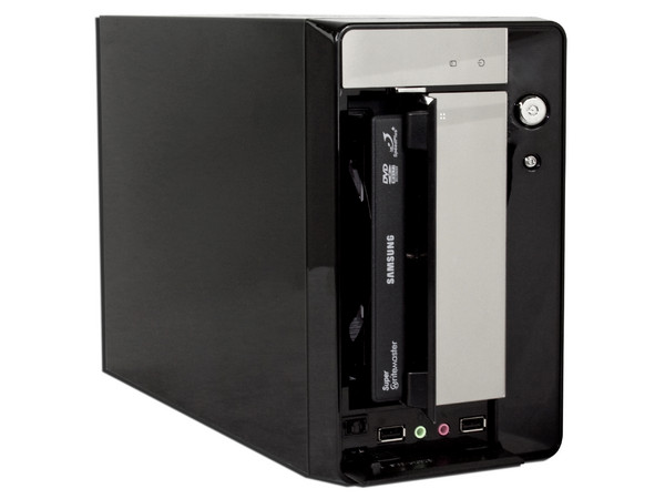 Computadora PC en Línea Mini-ITX ,
Procesador Intel Atom 230 (1.6GHz),
Memoria de 1GB PC2-5300 DDR2,
D.D. de 160GB, SuperMulti DVD±R/RW,
Monitor LCD Samsung de 15.6