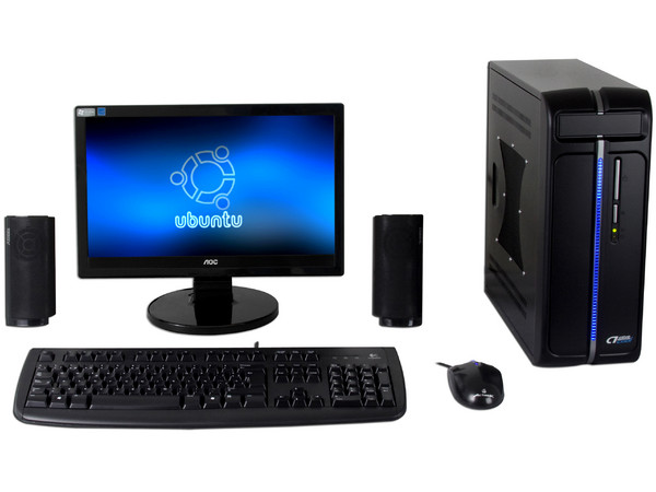 Computadora PC en Línea Micro-ATX ,
Procesador AMD Sempron 140 (2.7GHz),
Memoria de 1GB PC2-5300 DDR2,
D.D. de 160GB, SuperMulti DVD±R/RW,
Monitor LCD AOC de 15.6