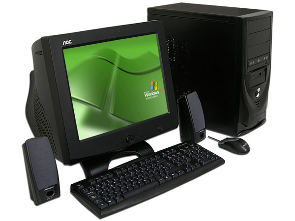 Computadora PC en Línea AMD Athlon LE,
Procesador AMD Athlon 64 LE-1600 a 2.2GHz,
512MB en RAM, D.D. 80GB, DVD±R/RW 18X,
Monitor 17pds SVGA, Red 10/100,
Video 3D, Bocinas, Teclado y Mouse,
Windows XP Home