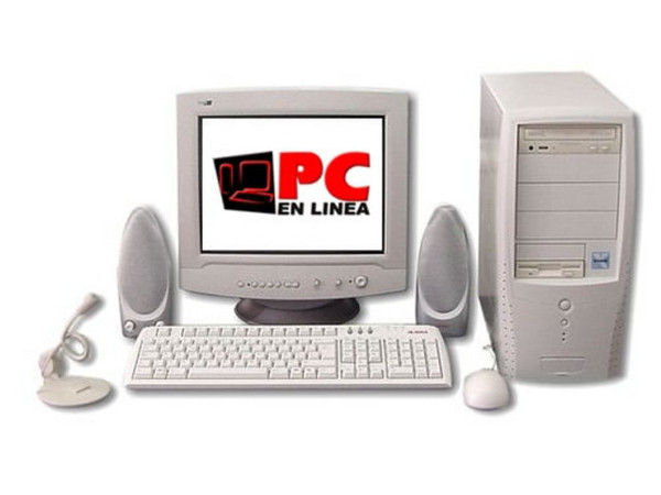 Computadora PC en Linea, Pentium 4 a 1.8Ghz 512Kb en Cache, 
Disco Duro de 40GB a 7200RPM, 256Mb en Memoria RAM, 
* Quemador de CDs Interno: 48x/24x/48x *
Integrado: Video, Sonido, Modem 56K y RED 10/100Mbps,
Monitor de 15 pds, Bocinas, Microfono, Te