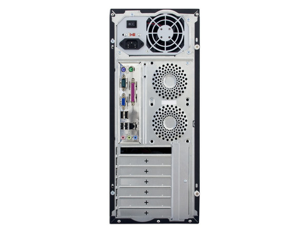 Computadora PC en Línea Athlon,
Procesador AMD Athlon 64 3200+ (2.2GHz),
Memoria de 1GB PC3200 (400Mhz) DDR,
D.D. de 160GB, SuperMulti DVD±R/RW,
Monitor Samsung de 15.6