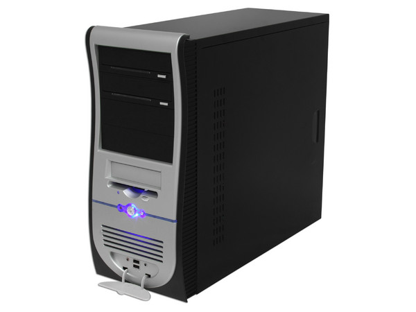 Computadora PC en Línea Gamer Basic,
Procesador AMD Athlon X2 7750, BlackEdition a 2.7GHz,
Memoria 2GB DDR2, D.D. 320GB SATA II,
Video NVIDIA GeForce 9600 512MB DDR3,
DVD±R/RW, Teclado, Mouse y Gamepad.