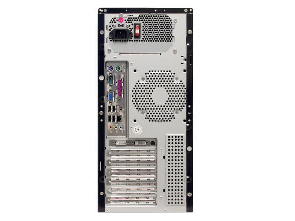 Computadora PC en Línea Gamer Basic,
Procesador AMD Athlon II X2 250, 3.0GHz,
Memoria 2GB DDR2, D.D. 320GB SATA II,
Video NVIDIA GeForce 9600 GT 512MB DDR3,
DVD±R/RW, Teclado, Mouse y Gamepad.