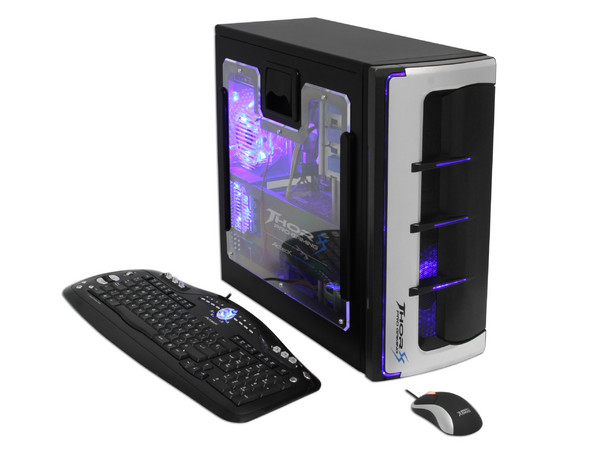 Computadora PC en Línea Gamer Plus Nvidia,
Procesador Intel Core 2 Duo E8400 a 3.0GHz,
Memoria Corsair 4GB 1066MHz DDR2, D.D. 320GB,
Video NVIDIA GeForce GTS250 1GB DDR3,
DVD±R/RW, Teclado y Mouse.
