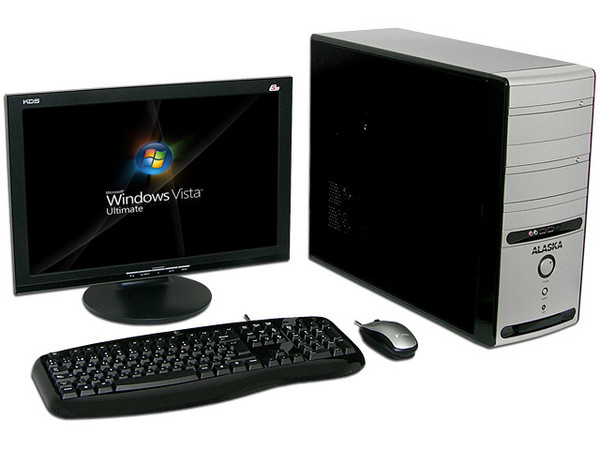 Computadora PC en Línea Overclocking,
Procesador Intel Core 2 Duo E4400 a 2.0GHz,
Memoria Kingston HyperX 2GB DDR2,
2 D.D. de 160GB Serial ATA, DVD±R/RW,
Red 100/1000,Windows Vista Ultimate,
Monitor LCD 19 Pulg. Widescreen.