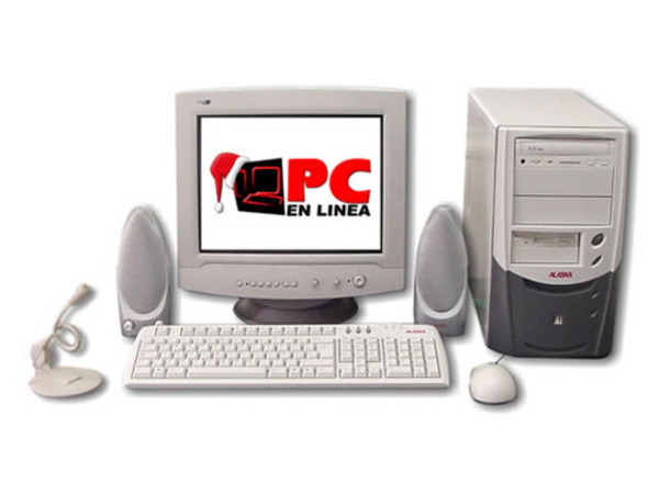 Computadora PC en Linea AMD Duron 1.20Ghz,
Disco Duro de 40Gb, 128Mb en Memoria,
Monitor 15pds SVGA, Video 3D,
Modem PCI 56K, Bocinas, Microfono, Teclado y Mouse.