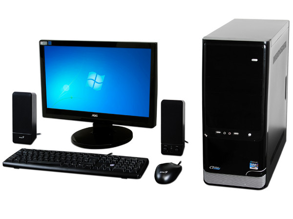 Computadora PCEL L437,
Procesador Intel Celeron 430 a 1.8GHz,
Memoria 1GB DDR2, D.D. 160GB, DVD±R/RW 22X,
Monitor LCD 15.6