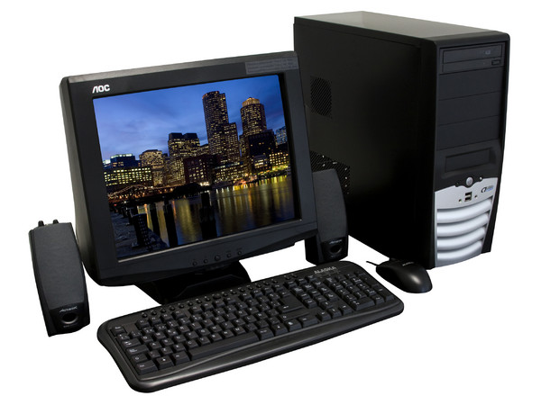 Computadora PCEL h410,
Procesador Intel Celeron 430 a 1.8GHz,
512MB en RAM, D.D. 80GB, DVD±R/RW 18X,
Monitor 17pds SVGA, Red 10/100,
Video 3D, Bocinas, Teclado y Mouse