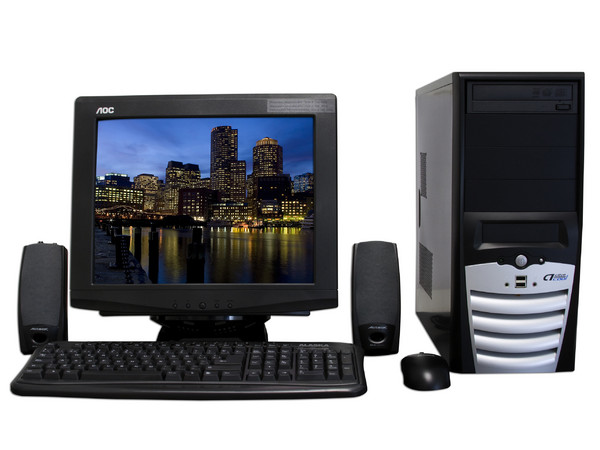 Computadora PCEL h410,
Procesador Intel Celeron 430 a 1.8GHz,
512MB en RAM, D.D. 80GB, DVD±R/RW 18X,
Monitor 17pds SVGA, Red 10/100,
Video 3D, Bocinas, Teclado y Mouse