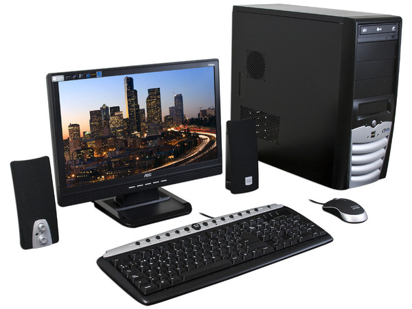 Computadora PCEL h420,
Procesador AMD Sempron LE-1150 a 2.0 Ghz,
Memoria 1GB DDR2, D.D. 160GB, DVD±R/RW 20X,
Monitor LCD 17pds, Red 10/100,
Video, Bocinas, Teclado y Mouse,
No incluye Sistema Operativo