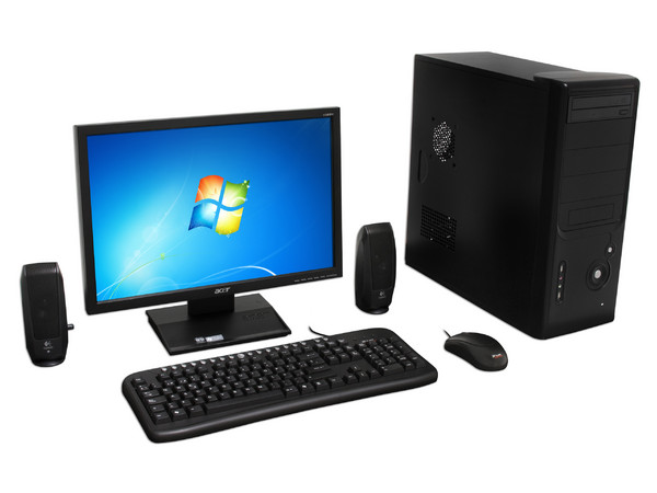 Computadora PCEL n680
Procesador Intel Core 2 Duo E7500 a 2.93 GHz,
Memoria 2GB DDR2, D.D. 400GB, DVD±R/RW 20X,
Monitor LCD 19pds, Red 10/100,
Video, Bocinas, Teclado y Mouse,
Windows 7 Home Premium