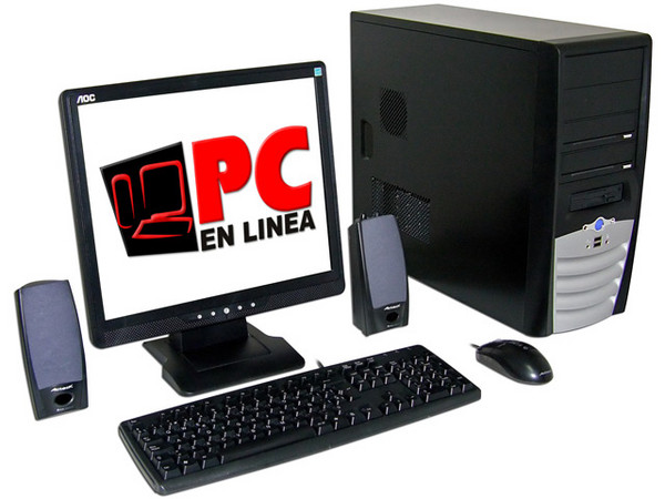 Computadora PC en Línea AMD Sempron 64 AM2,
Procesador AMD Sempron 64 3000+, 1.6 Ghz,
Memoria 512MB DDR2, D.D. 80GB, DVD±R/RW 18X,
Monitor LCD 17pds, Red 10/100,
Video GeForce 6100, Bocinas, Teclado y Mouse.