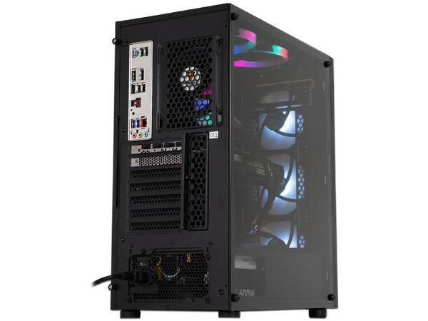 PC Gamer Powerbit MEGA IX BLACK:
Procesador AMD Ryzen 5 7600X (hasta 5.3GHz),
Memoria de 16GB DDR5,
NVMe M.2 de 2TB
Disco Duro de 4TB,
Video NVIDIA GeForce RTX 3070 con 8GB GDDR6,
S.O. Windows 11 (Versión de prueba),
Enfriamiento líquido.