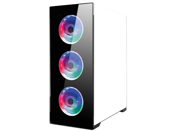 PC Gamer Powerbit BYTE XV WHITE: 
AMD Ryzen 5 5500 (hasta 4.2 GHz)
Memoria de 16GB DDR4,
NVMe M.2 de 1TB,
Video NVIDIA RTX 3050 con 8GB GDDR6,
S.O. Windows 11 (Versión de prueba),
Enfriamiento líquido.