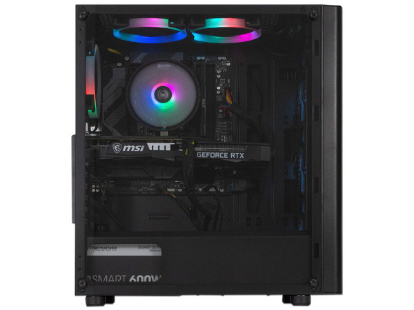 PC Gamer Powerbit MEGA VII BLACK:
Procesador Intel Core i7 13700KF (Hasta 5.4 GHz),
Memoria de 16GB DDR5,
NVMe M.2 de 2TB,
Disco Duro de 4TB,
Video NVIDIA GeForce RTX 3070 con 8GB GDDR6,
S.O. Windows 11 Home (Versión de prueba)