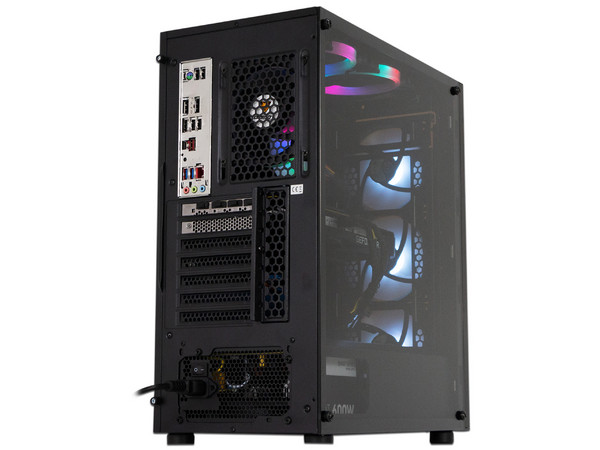 PC Gamer Powerbit MEGA VII BLACK:
Procesador Intel Core i7 13700KF (Hasta 5.4 GHz),
Memoria de 16GB DDR5,
NVMe M.2 de 2TB,
Disco Duro de 4TB,
Video NVIDIA GeForce RTX 3070 con 8GB GDDR6,
S.O. Windows 11 Home (Versión de prueba)