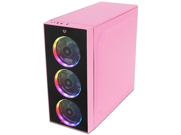 PC Gamer Powerbit BYTE I PINK:
Procesador AMD Ryzen 3 3200G (hasta 4.0 GHz), 
Memoria de 16GB DDR4,
NVMe M.2 de 500GB,
Video NVIDIA GeForce GTX 1650 con 4GB GDDR6,
S.O. Windows 11 Home (Versión de prueba)