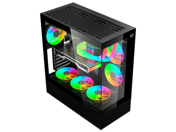 PC Gamer Powerbit: 
Procesador AMD Ryzen 5 5500 (hasta 4.2 GHz), 
Memoria de 16GB DDR4, 
M.2 de 512GB, 
Video AMD Radeon RX 7600, 
Wi-Fi, 
Fuente de Poder de 750W 80 PLUS Bronze, 
S.O. Windows 11 Home (Versión de Prueba)