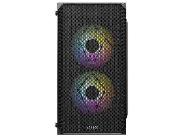 PC de Escritorio Powerbit DualPower: 
Procesador AMD Ryzen 5 3400G (hasta 4.2 GHz), 
Memoria de 16GB DDR4, 
SSD de 512GB, 
Video Radeon Graphics,
Incluye 3 Ventiladores RGB,
S.O. Windows 11 Home (Versión de Prueba).