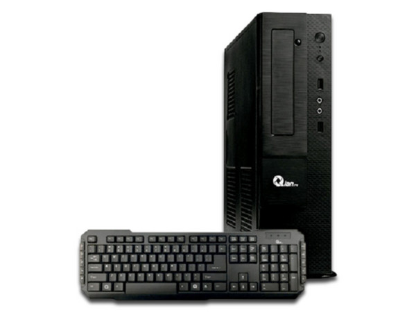 Desktop Qian Slim Bao Q3001,
Procesador Intel Core i3 8100 (3,60 GHz),
Memoria de 8GB DDR4,
Disco Duro de 1TB,
Video HD Graphics 630,
S.O. Endless OS