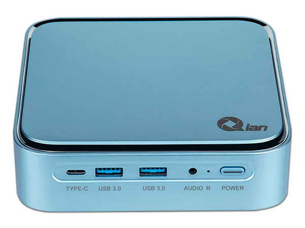 Mini PC de Escritorio Qian QII-11381:
Procesador Intel Core i3 1115G4 (hasta 4.1 GHz),
Memoria de 8GB DDR4,
SSD de 128GB,
Video UHD Graphics,
S.O. Windows 11 Pro (Versión de prueba)