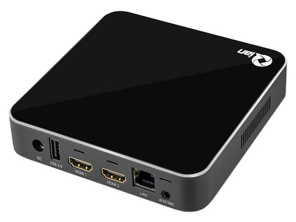 Mini PC de Escritorio Qian QII:
Procesador Intel Celeron N5105 (hasta 2.9 GHz),
Memoria de 4GB LPDDR4,
eMMC de 64GB,
Video UHD Graphics,
S.O. Windows 11 Pro (64 Bits)