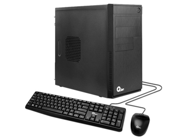 PC de Escritorio QIAN QPI-OP410A-251M: 
Procesador Intel Core i3 14100 (hasta 4.7 GHz), 
Memoria de 8GB DDR4, 
SSD de 256GB, 
Video UHD Graphics 730, 
S.O. No Incluido.