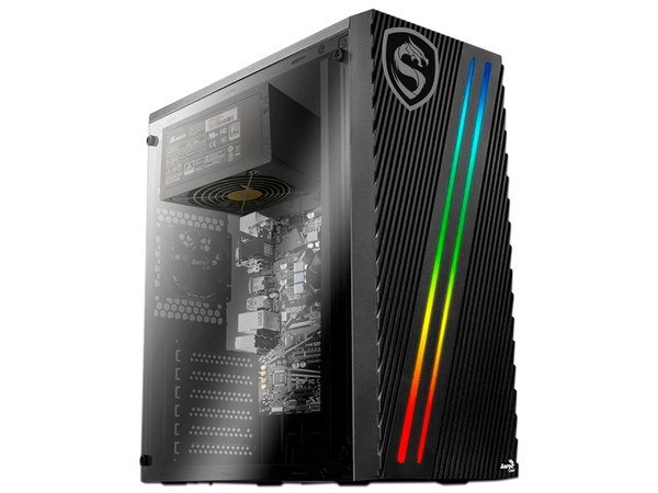 PC Gamer Supergamer Grizzly,
Procesador Intel Core i3 10100 (hasta 4.3 GHz),
Memoria de 16GB DDR4,
SSD de 240GB,
Video GeForce GTX 1650,
S.O. Windows 11 Home (Versión de prueba)