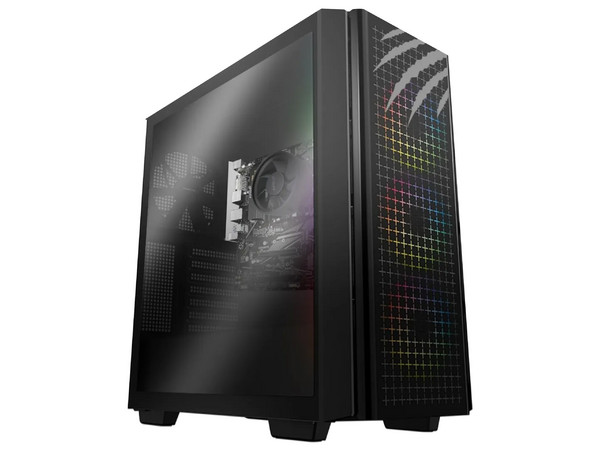 Pc de Escritorio Supergamer Grizzly AIKO,
Procesador AMD Ryzen 5 5600G (Hasta 4.4 GHz),
Memoria de 16GB DDR4,
SSD de 480GB,
Video Radeon Graphics,
S.O. Windows 10 Home (Versión de Prueba)