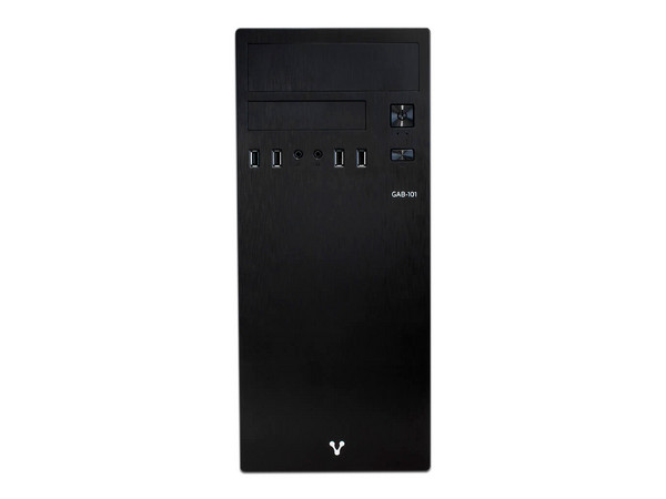 Pc de Escritorio VORAGO GAB 101K,
Procesador Intel Celeron N4020 (hasta 2.8 GHz),
Memoria de 8GB DDR4,
SSD de 256GB,
Video UHD Graphics,
S.O. Windows (Versión de prueba).