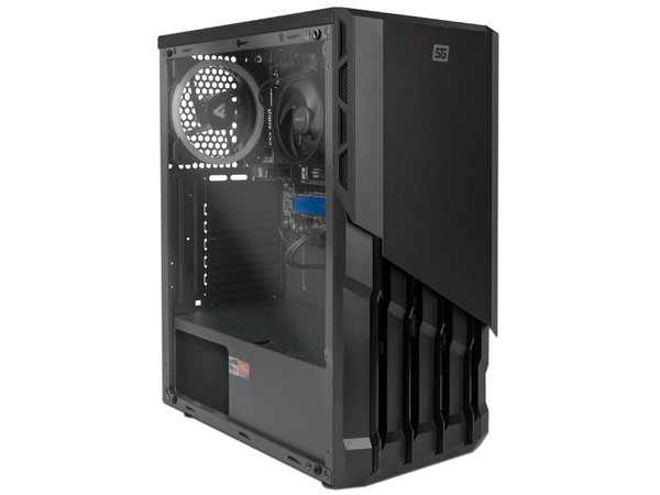 PC Gamer Vorago CSG-530:
Procesador AMD Ryzen 5 5600G (hasta 4.4 GHz),
Memoria de 16GB DDR4,
SSD NVMe M.2 de 512GB,
Video Radeon Graphics,
S.O. Windows 10 Home (Versión de prueba)