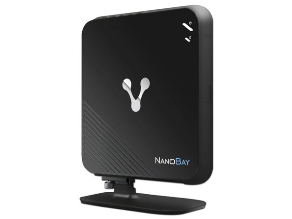 Desktop VORAGO NanoBay NNB,
Procesador Intel Celeron J1800 (hasta 2.58 GHz),
Memoria de 4GB DDR3L,
Disco Duro de 500GB,
Video Intel HD Graphics,
S.O. Windows 8.1  Pro (64 Bits)