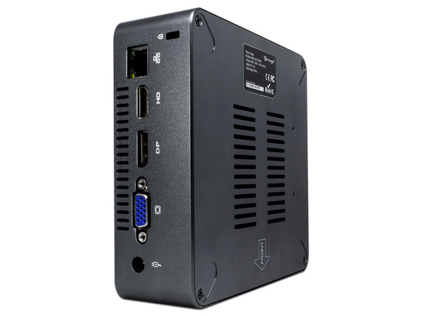 Mini PC de Escritorio VORAGO Nanobay 3,
Procesador Intel Core i5 7200U (hasta 3.10 GHz),
Memoria de 8GB DDR4,
SSD de 480GB,
Video HD Graphics,
S.O. No Incluye
