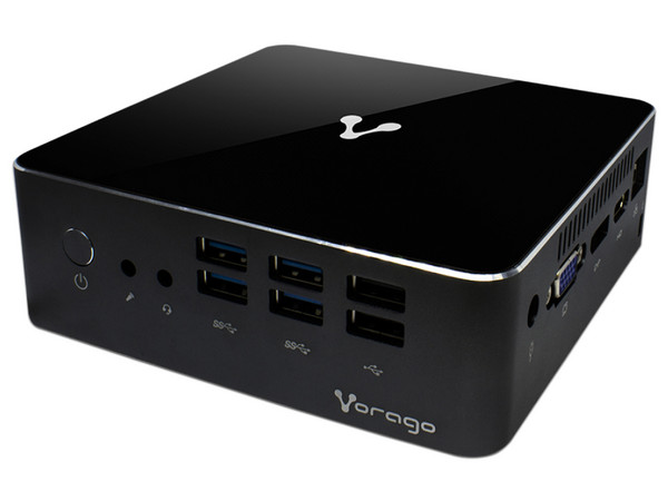 Mini PC de Escritorio VORAGO NanoBay 3,
Procesador Intel Core i5 7200U (hasta 3.1 GHz),
Memoria de 8GB DDR4,
SSD de 240GB,
Video HD Graphics 620,
S.O. Endless OS.