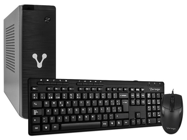 PC de Escritorio VORAGO NANO ITX,
Procesador Intel Celeron N J1800 (hasta 2.58 GHz),
Memoria de 4GB DDR3,
Disco Duro de 1TB,
Video HD Graphics,
S.O. Endless OS
