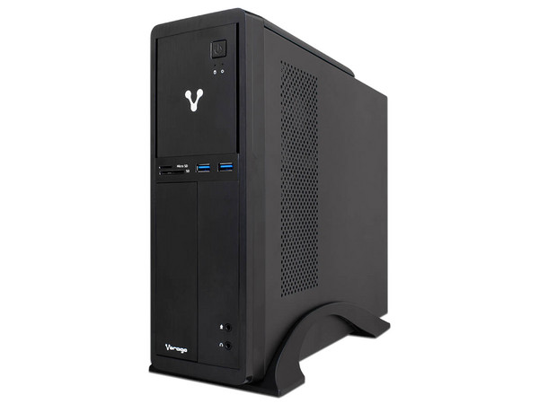 Desktop VORAGO SlimBay 4,
Procesador AMD E2 3800 (1.3GHz),
Memoria de 8GB DDR3,
SSD de 256GB,
Video Radeon HD 8280,
S.O. Endless OS
