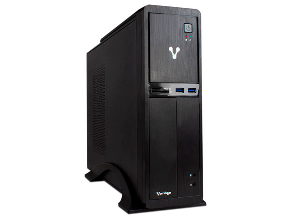 Pc de Escritorio VORAGO SlimBay 4,
Procesador Intel Core i3 10105 (Hasta 4.30 GHz),
Memoria de 8GB DDR4,
SSD de 240GB,
Video UHD Graphics 630,
S.O. Windows 10 Pro (64 Bits)