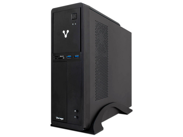 Pc de Escritorio VORAGO SlimBay 4,
Procesador Intel Core i3 10105 (Hasta 4.30 GHz),
Memoria de 8GB DDR4,
SSD de 240GB,
Video UHD Graphics 630,
S.O. Windows 10 Pro (64 Bits)