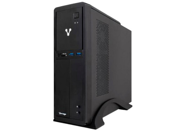 PC de Escritorio VORAGO Slimbay 4,
Procesador Intel Core i5 10400 (hasta 4.3 GHz),
Memoria de 8GB DDR4,
SSD de 240GB,
Video UHD Graphics 630,
S.O. No Incluye