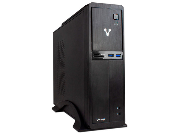 PC de Escritorio VORAGO Slimbay 4,
Procesador Intel Celeron N 4020 (hasta 2.8 GHz),
Memoria de 4GB DDR4,
SSD de 120GB,
Video UHD Graphics 600,
S.O. No Incluye