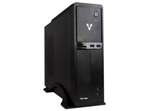 PC de Escritorio VORAGO Slimbay 4,
Procesador Intel Celeron G5905  (hasta 3.50 GHz),
Memoria de 4GB DDR4,
SSD de 120GB,
Video UHD Graphics,
S.O. No Incluye