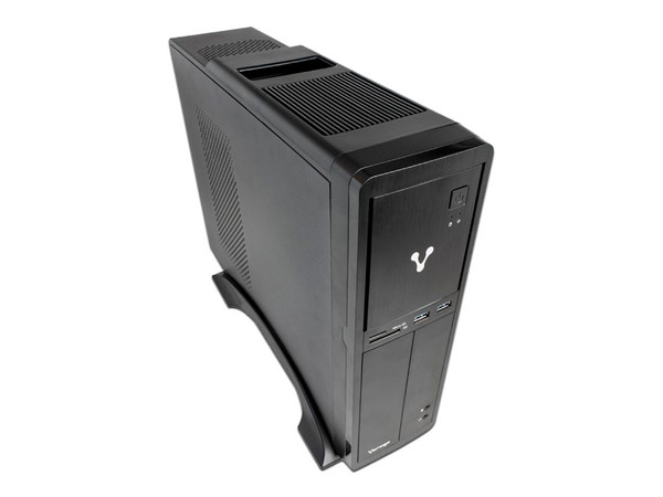 PC de Escritorio VORAGO Slimbay,
Procesador Intel Core i3 10105 (hasta 4.4 GHz),
Memoria de 16GB DDR4,
SSD de 480GB,
Video UHD Graphics 630,
S.O. No Incluye