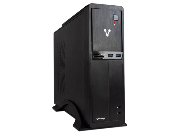 Desktop VORAGO Slimbay 4,
Procesador Intel Core i3 9100 (hasta 4.2 GHz),
Memoria de 8GB DDR4,
Disco Duro de 1TB,
Video UHD Graphics 630,
S.O. Endless OS.