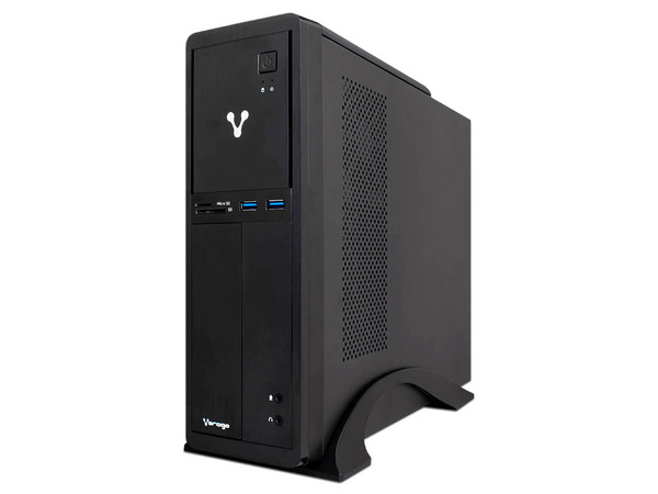 PC de Escritorio VORAGO Slimbay 4,
Procesador Intel Core i5 10400 (hasta 4.30 GHz),
Memoria de 8GB DDR4,
SSD de 480GB,
Video UHD Graphics 630,
S.O. Endless OS