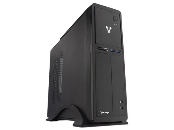 PC de Escritorio VORAGO Slimbay 4,
Procesador Intel Core i5 10400 2.9 GHz,
Memoria de 8GB DDR4,
SSD de 240GB,
Video HD Graphics 630,
S.O. No Incluye