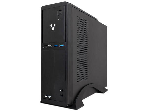 PC de Escritorio Vorago Slimbay 4:
Procesador Intel Core i5 10400 (hasta 4.30 GHz),
Memoria de 4GB DDR4,
SSD de 120GB,
Video UHD Graphics 630,
S.O. Endless OS